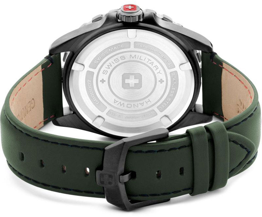Swiss Military by Hanowa Carbon Peak SMWGB0000251 Men's Watch • Sapphire Glass • Precise Quartz Movement