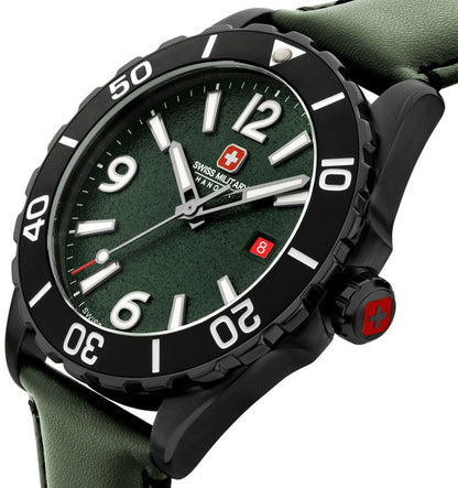 Swiss Military by Hanowa Carbon Peak SMWGB0000251 Men's Watch • Sapphire Glass • Precise Quartz Movement