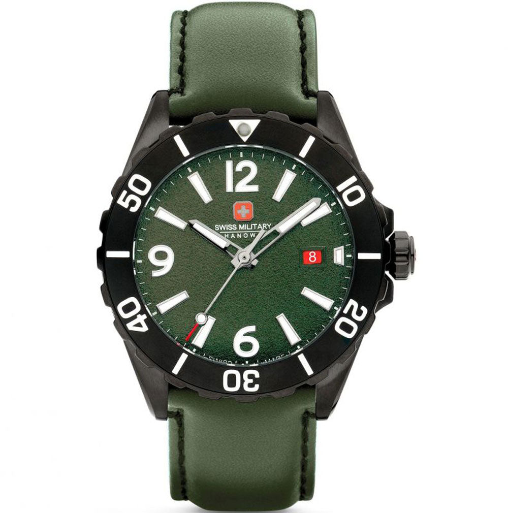 Swiss Military by Hanowa Carbon Peak SMWGB0000251 Men's Watch • Sapphire Glass • Precise Quartz Movement