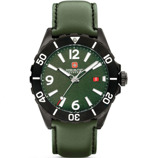 Swiss Military by Hanowa Carbon Peak SMWGB0000251 Men's Watch • Sapphire Glass • Precise Quartz Movement