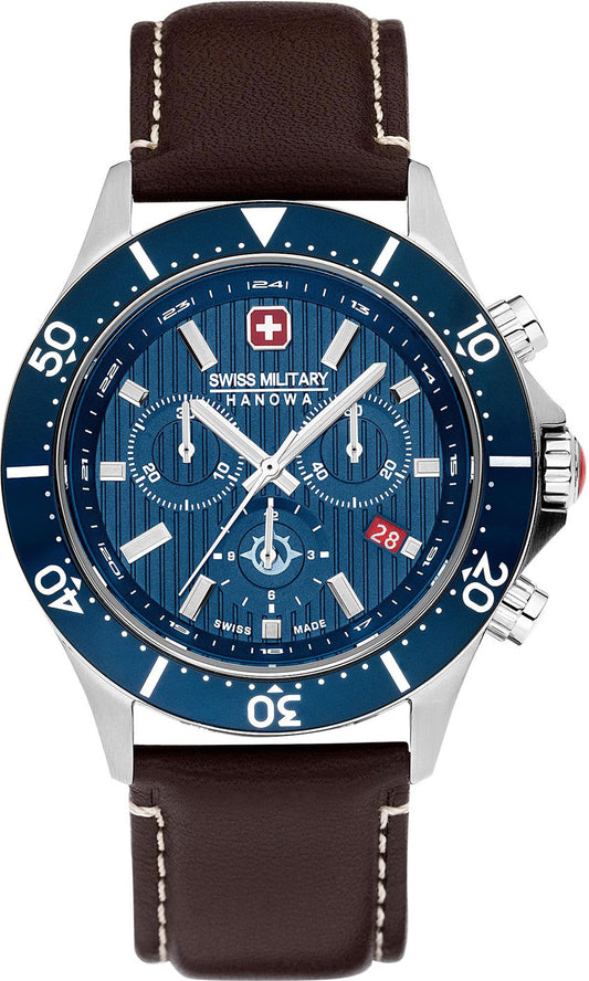 Swiss Military Hanowa SMWGC2100706 Men's Watch • Chronograph • Sapphire Crystal