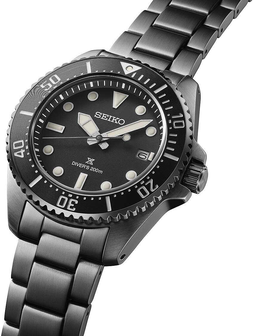 Seiko Prospex SNE599P1 Herrenuhr • Solar • Saphirglas