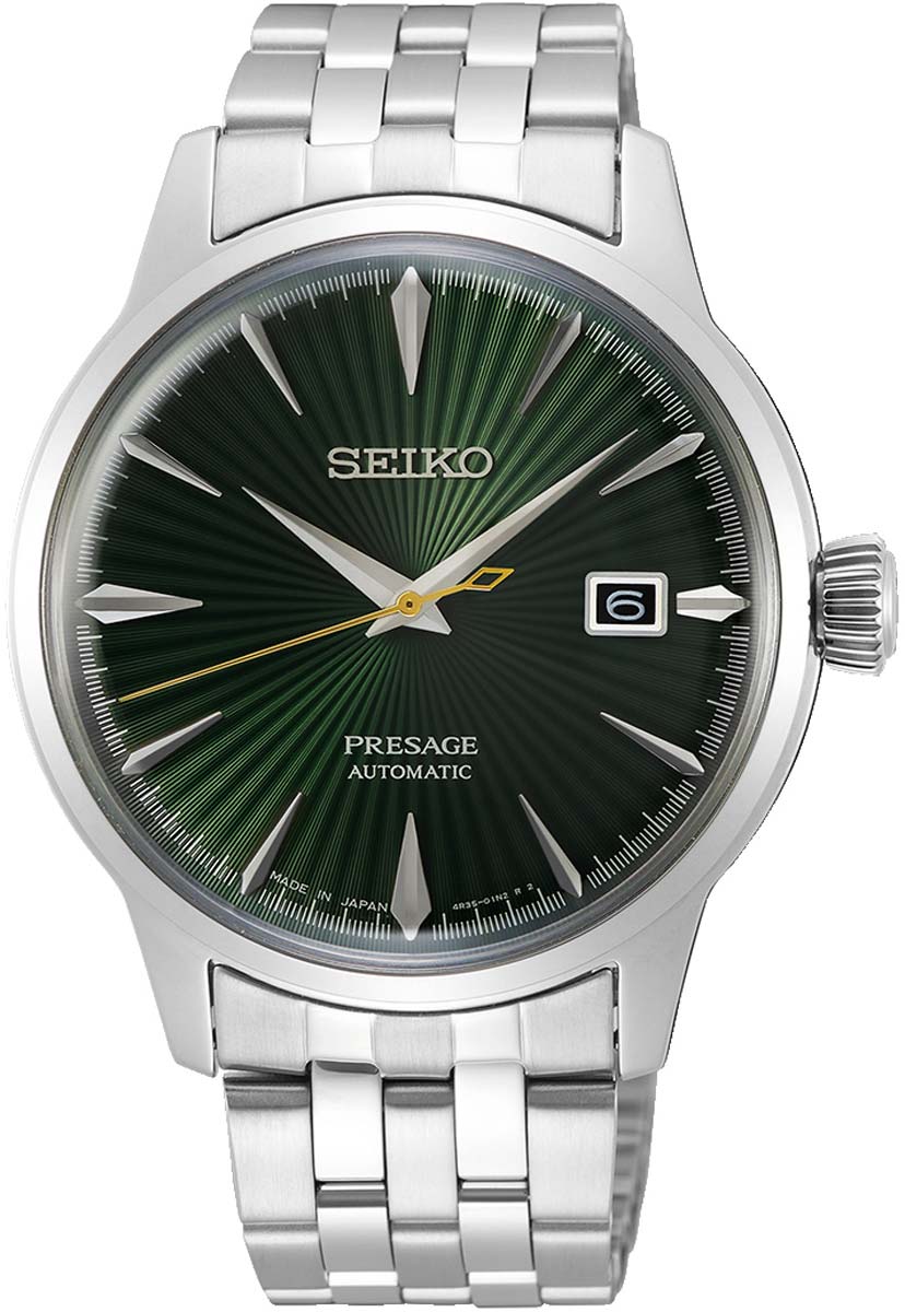 Montre pour Homme Seiko Presage SRPE15J1 • Calibre Automatique 4R35 • Verre Hardlex Robuste