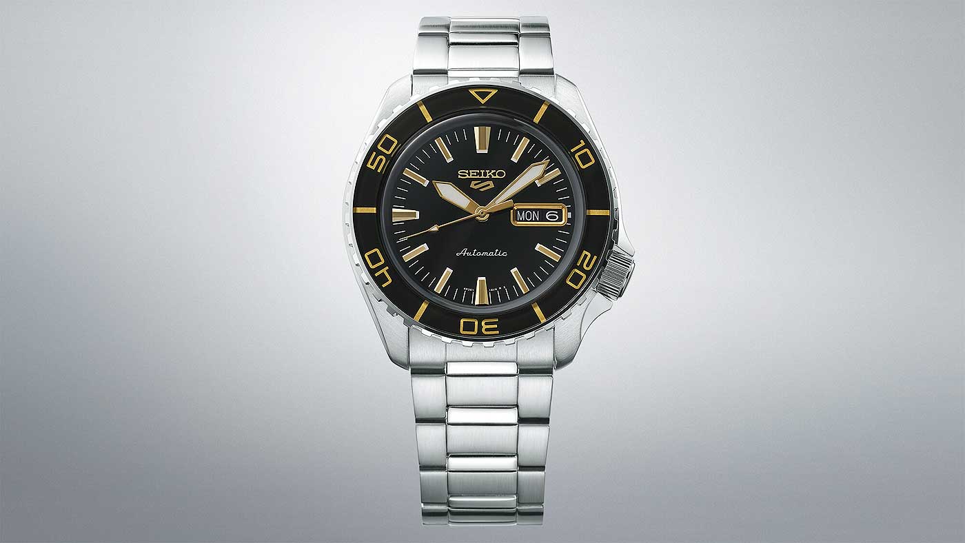 Seiko 5 Sports SRPK99K1 Men's Watch • Automatic • Hardlex Crystal