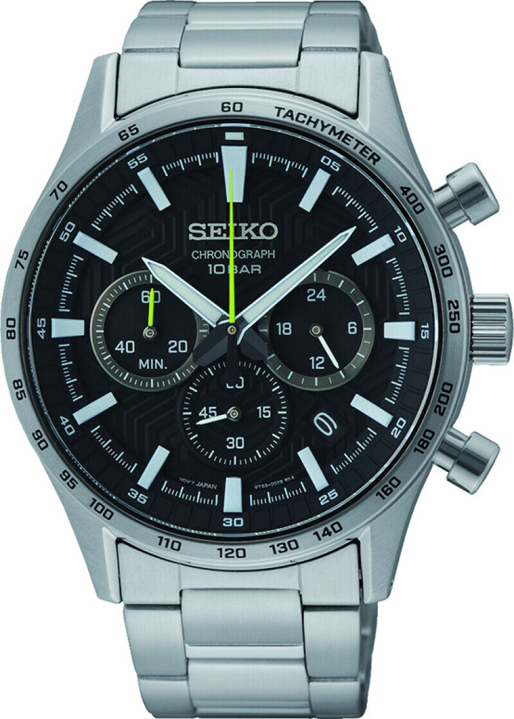 Montre pour homme Seiko SSB413P1 • Chronographe à quartz • Verre saphir