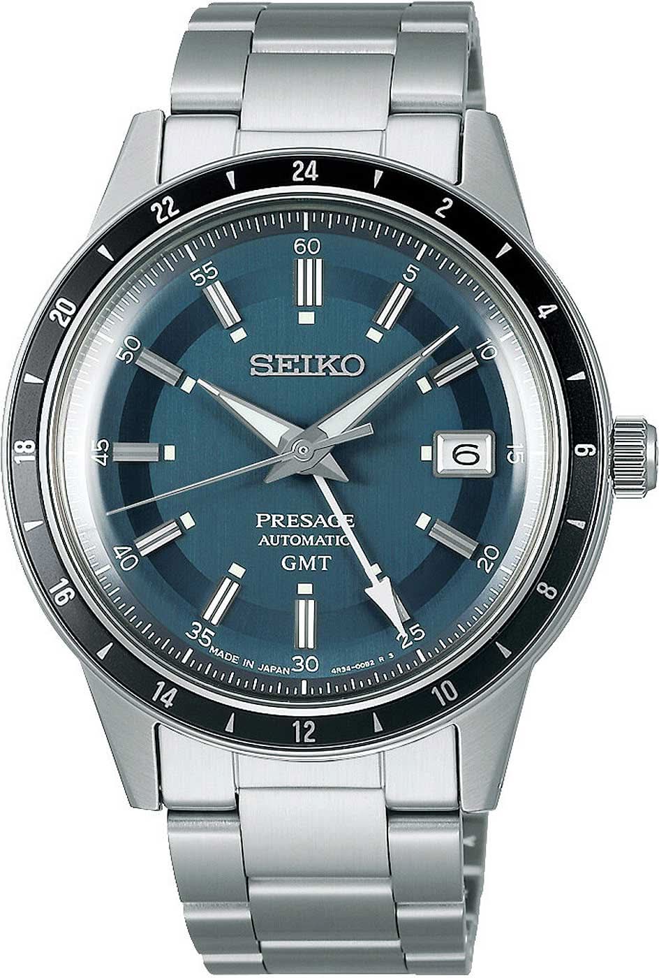 Montre Homme Seiko Presage SSK009J1 • Mouvement Automatique • Boîtier en Acier Inoxydable