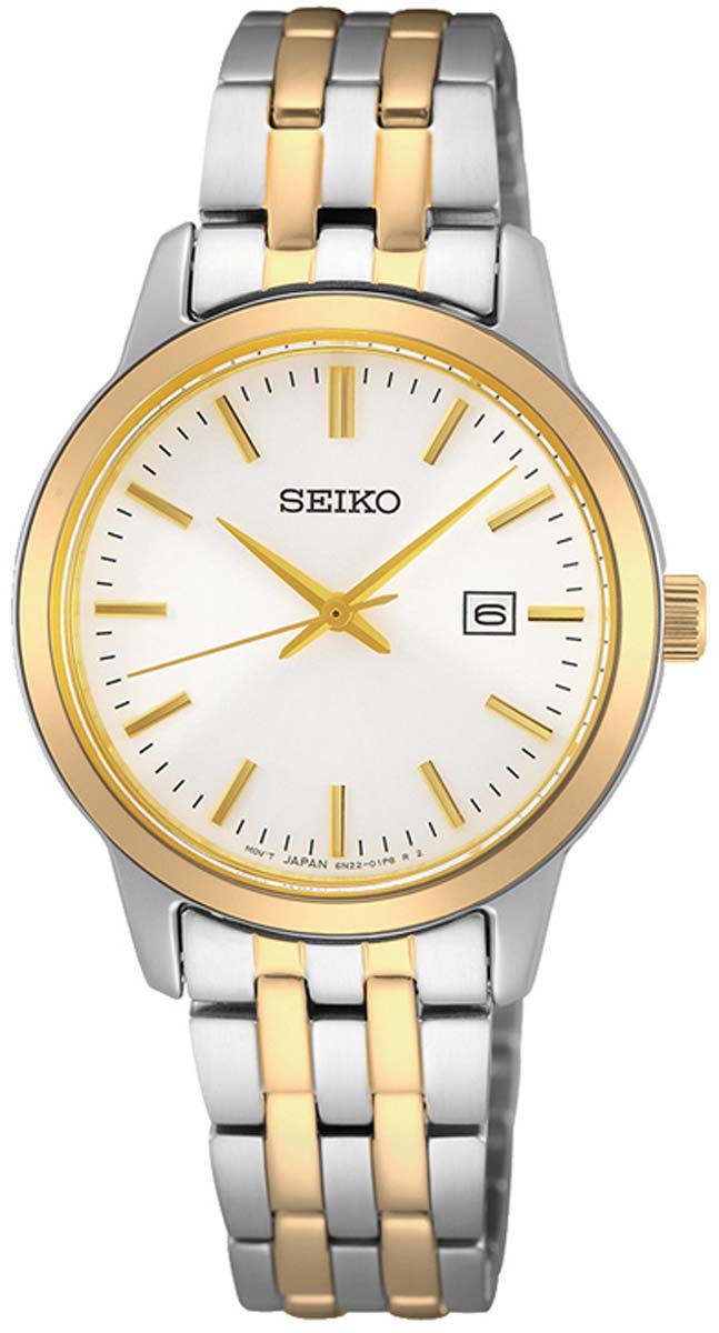 Montre pour femme Seiko SUR410P1 • Mouvement à quartz précis • Verre minéral