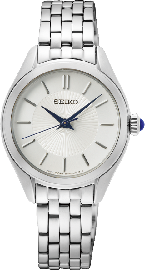 Seiko SUR537P1 Damen Uhr • Quarz Uhr • Mineralglas
