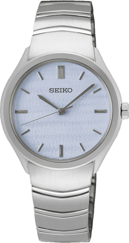 Seiko SUR549P1 Women's Watch • Hardlex Glass • 5 bar Water Resistance