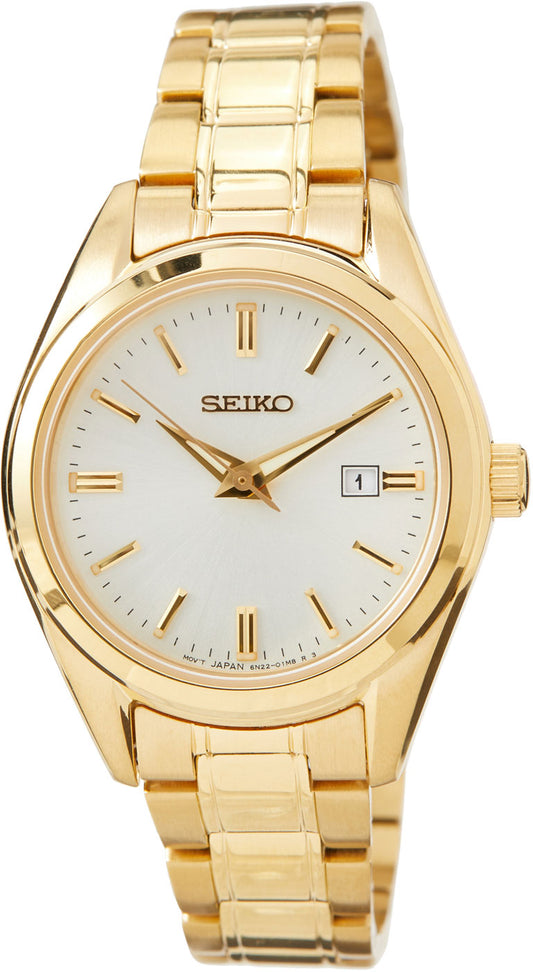 Montre pour femme Seiko Classic SUR632P1 • Quartz • Verre saphir