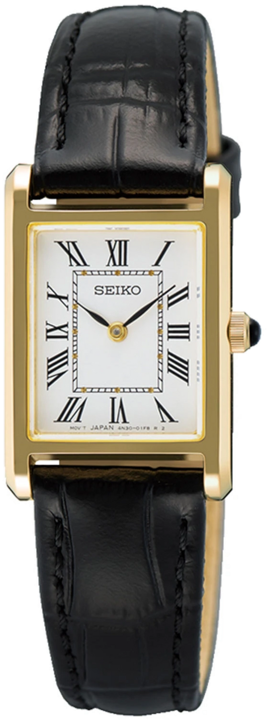 Seiko SWR108P1 Damenuhr • Saphirglas • Bicolor-Design
