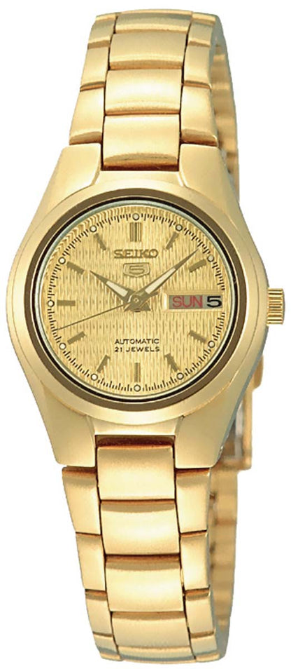 Seiko 5 SYMC18K1 Ladies' Watch • Automatic • Hardlex Crystal