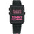 Tommy Hilfiger Jeans Herren-Armbanduhr mit digitalem LCD-Display und schwarzem Band