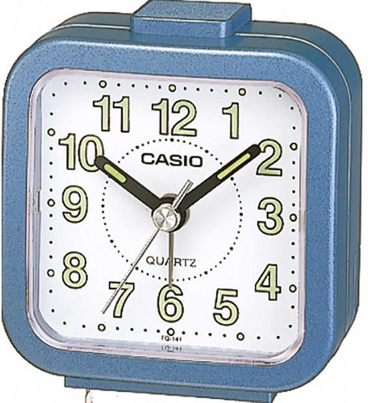 Casio Analog Travel Alarm Clock 6.4 x 6.7 x 3.4 cm Plastic • Travel Alarm Clock • Beep Alarm