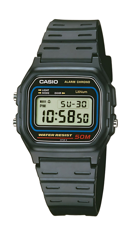 Casio W-59-1VQES Uhr • Digitalanzeige • 5 Bar Wasserdicht