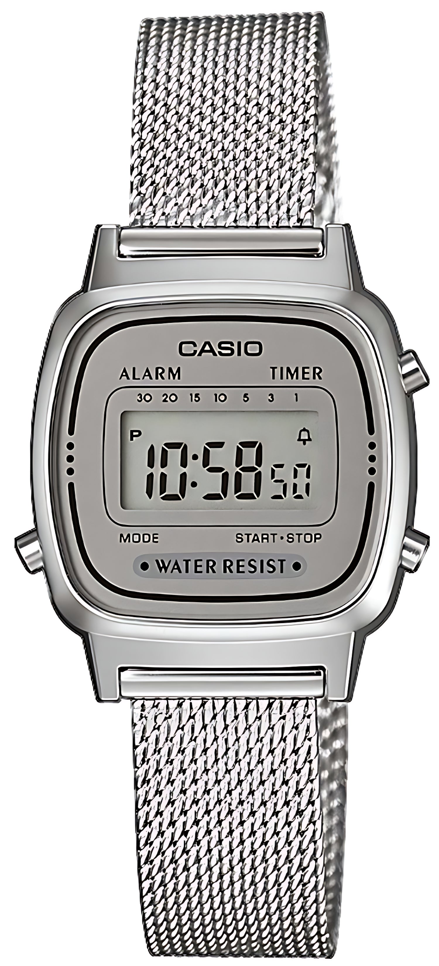 Casio Vintage LA670WEM-7EF Women's Watch • Iconic Retro Design • Practical Stopwatch