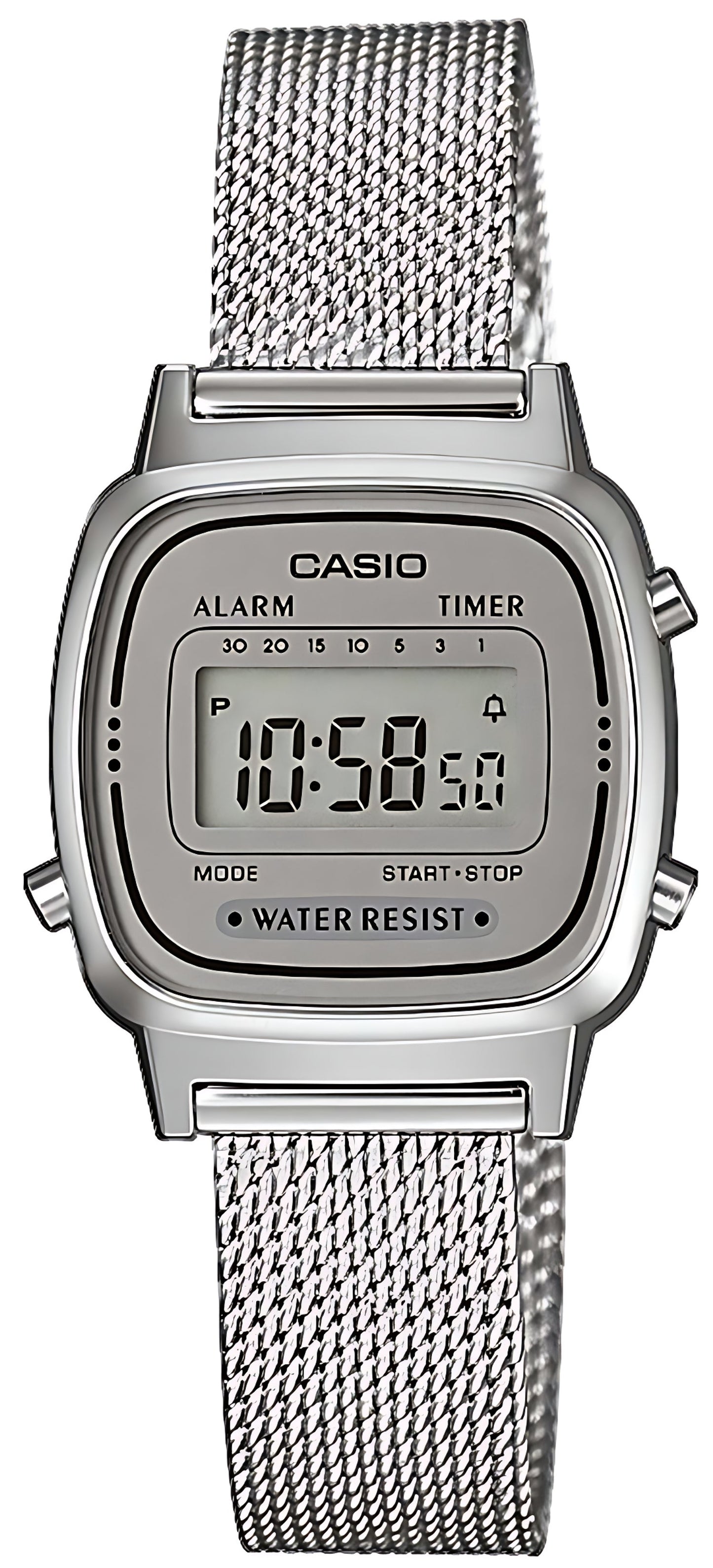 Casio Vintage LA670WEM-7EF Women's Watch • Iconic Retro Design • Practical Stopwatch
