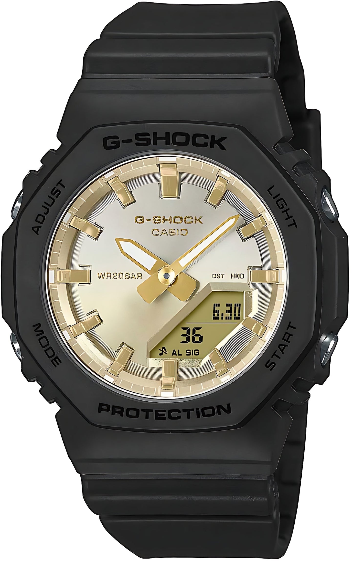Casio G-SHOCK GMA-P2100SG-1A Damen Uhr • Robustes Design • Wasserdicht 20 Bar