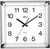 Horloge murale Atlanta 29x29 cm plastique • Silencieuse • Design intemporel