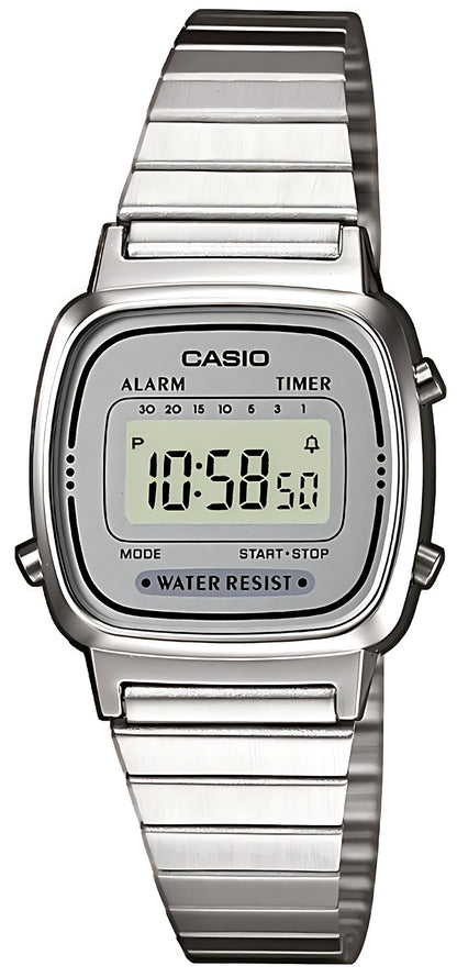 Casio Vintage LA670WEA-7EF Women's Watch • Iconic Retro Design • Practical Daily Alarm