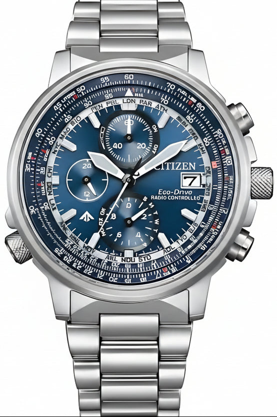 Citizen Promaster Sky AT8300-58L Herrenuhr • Eco-Drive Funk • Saphirglas