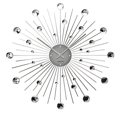 Horloge murale Karlsson 50 cm Ø Plastique • Design moderne • Mouvement à quartz silencieux