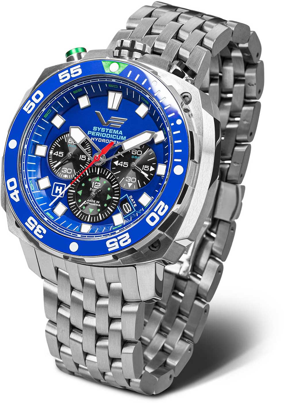 Vostok Europe Systema Periodicum VK67-650A720B Herrenuhr • K1 Sicherheitsglas • 20 ATM