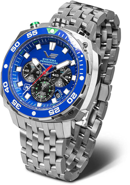 Vostok Europe Systema Periodicum VK67-650A720B Herrenuhr • K1 Sicherheitsglas • 20 ATM