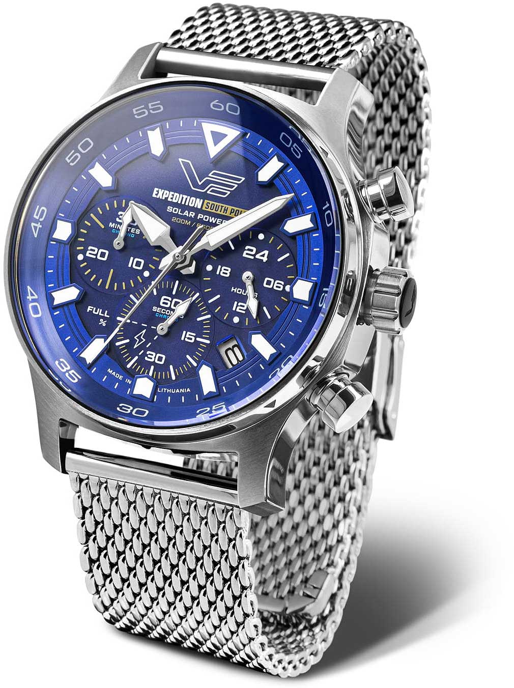 Vostok Europe VR42-592A762B Herrenuhr • Solar • K1 Glas
