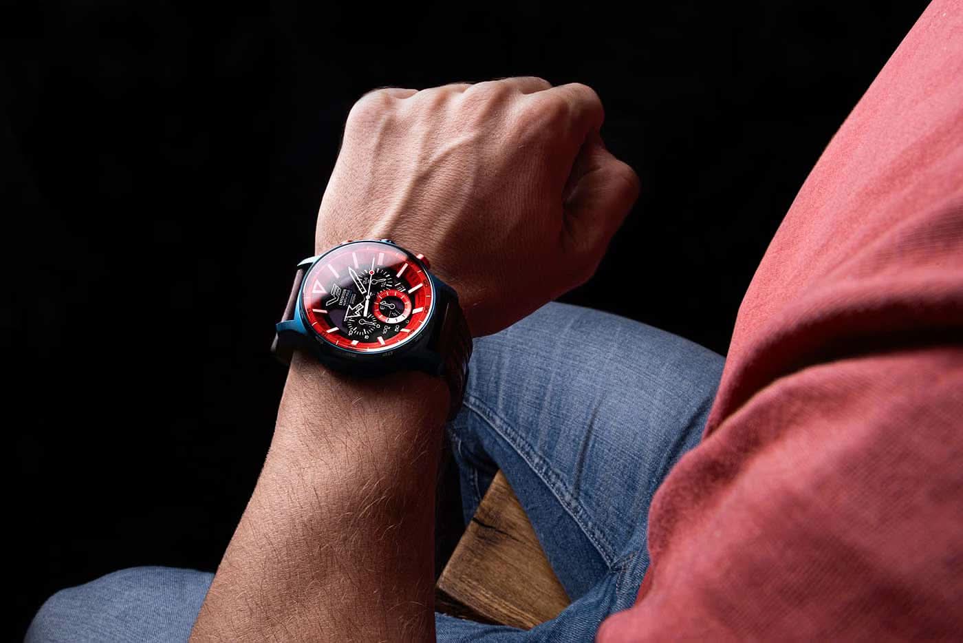 Vostok Europe Expedition VR42-595D734 Herrenuhr • Solar-Antrieb • K1 Sicherheitsglas