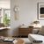 Zegar ścienny AMS W7473 buk • mechanizm kwarcowy z wahadłem • szkło mineralne