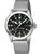 Zegarek męski Luminox P-38, czarna tarcza ze wskazaniem 24h i GMT, bransoleta metalowa