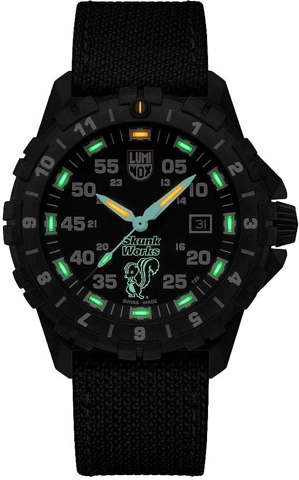 Luminox F-117 Nighthawk X Skunk Works XA.6442.H Men's Watch • LLT Illumination Technology • Sapphire Crystal