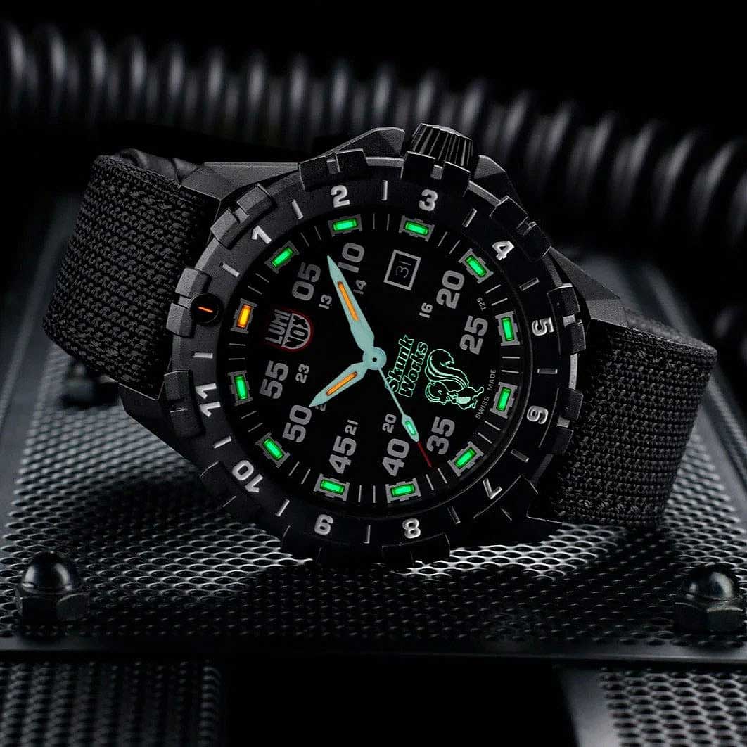 Luminox F-117 Nighthawk X Skunk Works XA.6442.H Men's Watch • LLT Illumination Technology • Sapphire Crystal