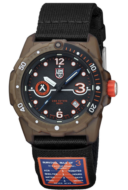 Luminox Bear Grylls XB.3721.ECO Men's Watch • LLT • 200m Water Resistant