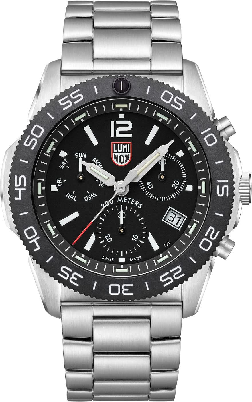 Montre pour homme Luminox Pacific Diver Chronograph XS.3142 • Mouvement à quartz suisse • Technologie d'éclairage LLT