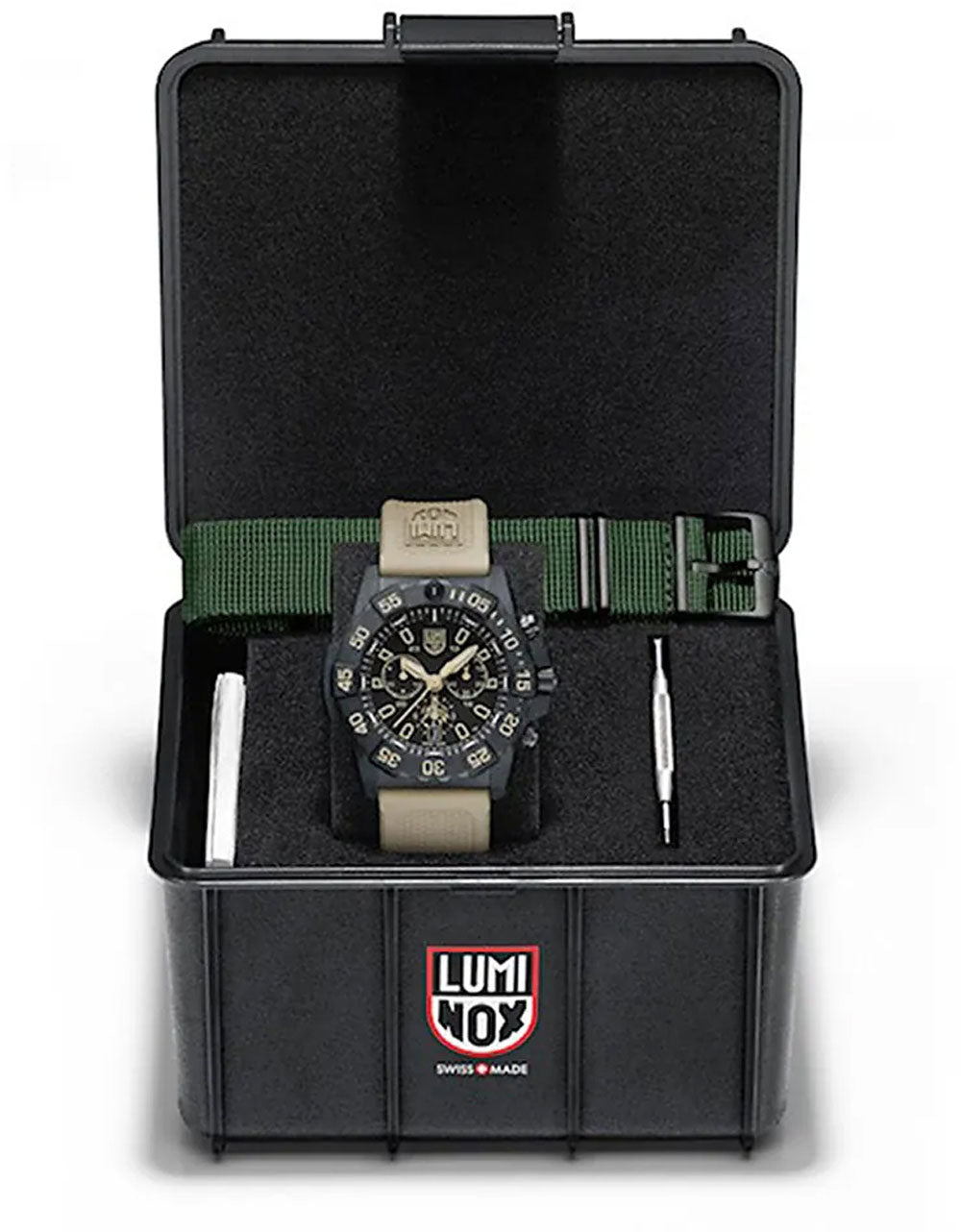 Luminox Navy SEAL Foundation XS.3590.NSF.SET Men's Watch • LLT • Chronograph