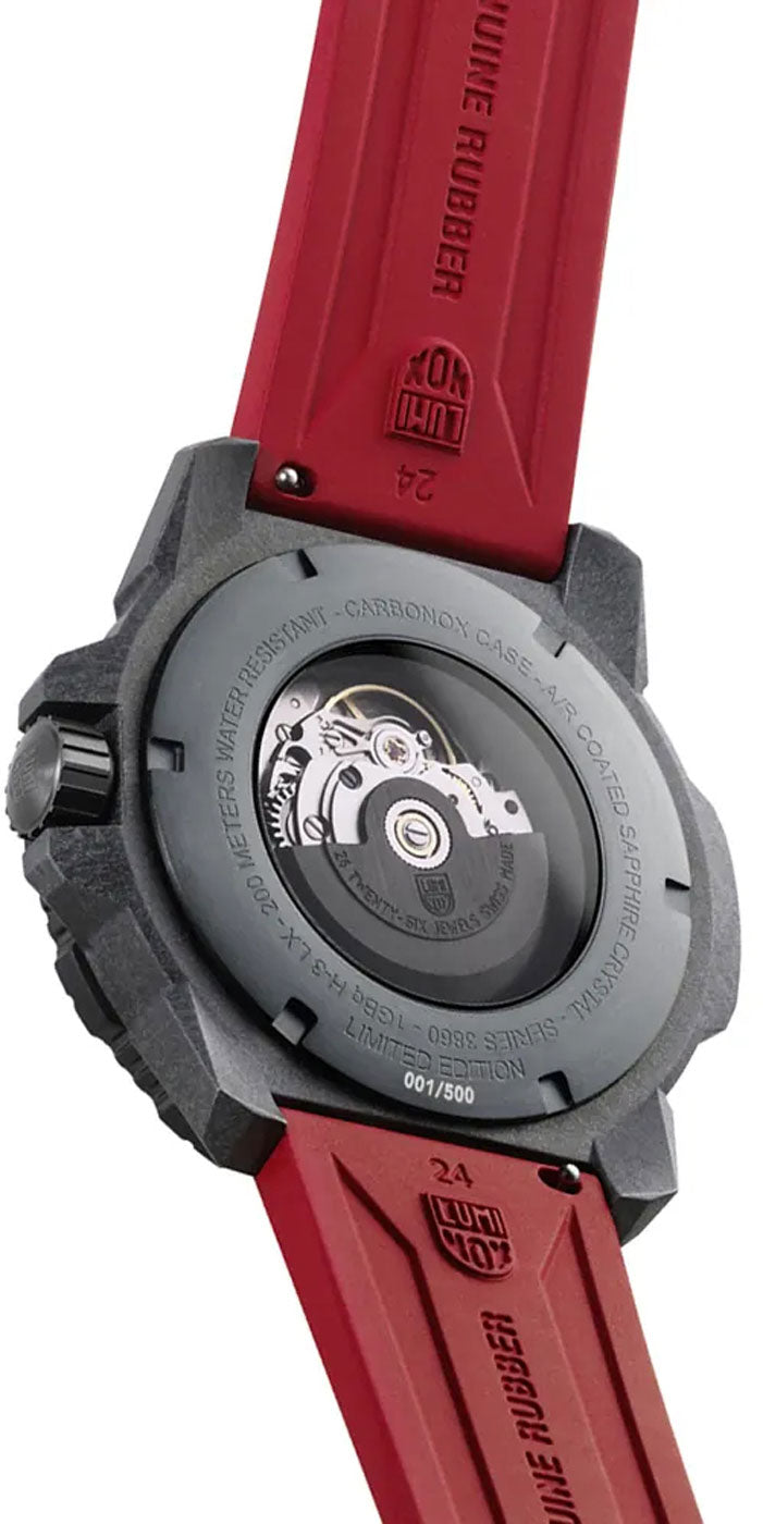 Luminox Master Carbon SEAL Automatic XS.3875 Men's Watch • Swiss Automatic • Sapphire Crystal