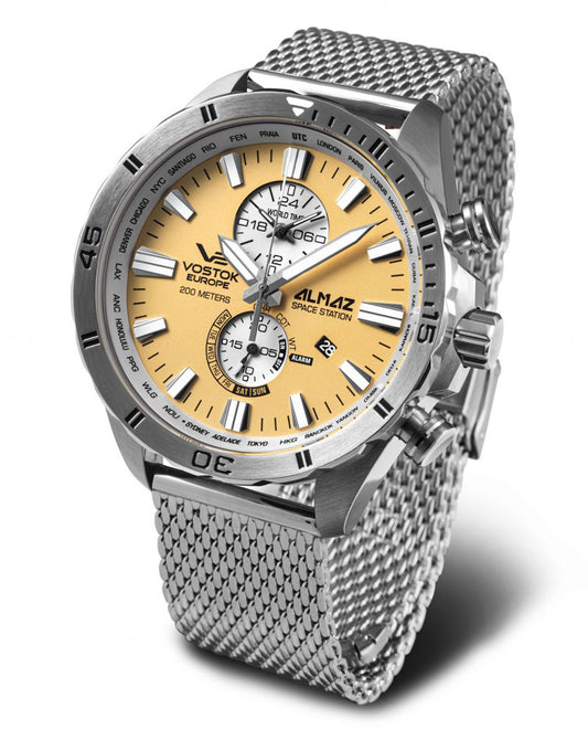 Vostok Europe Batiscafos NH35-511E768 Montre Homme • Mouvement Automatique • Étanchéité 30 Bar