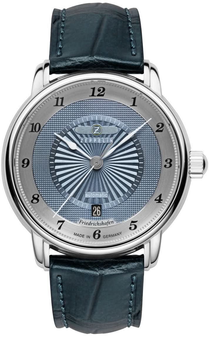 Zeppelin Friedrichshafen 8556-3 Herrenuhr • Made in Germany • Saphirglas