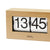 AMS 1175/18 Zegar stołowy / Flip Clock buk • Obudowa z litego drewna • Wskazanie 24-godzinne